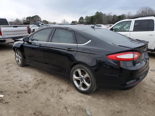 3FA6P0H74GR245360 - 2016 FORD FUSION SE BLACK photo 2