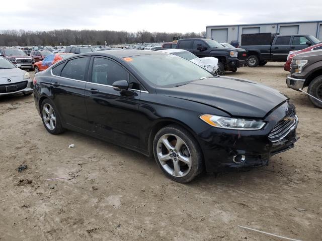 3FA6P0H74GR245360 - 2016 FORD FUSION SE BLACK photo 4