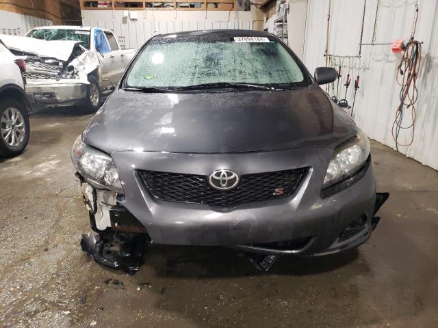 1NXBU40E89Z126303 - 2009 TOYOTA COROLLA BASE GRAY photo 5