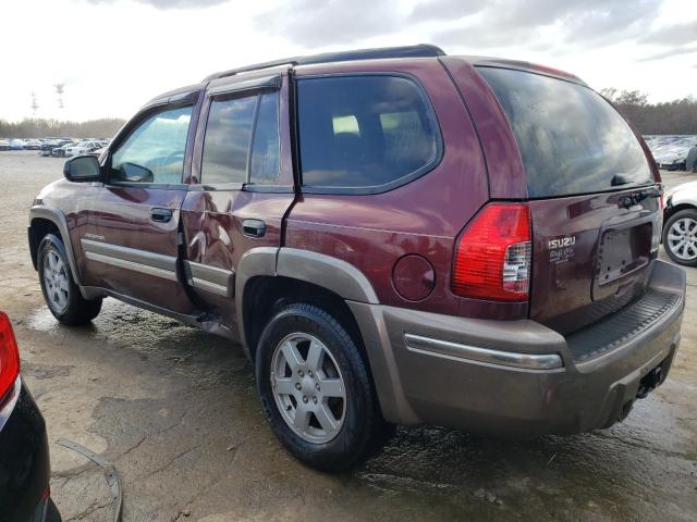 4NUDS13S762700470 - 2006 ISUZU ASCENDER S BURGUNDY photo 2