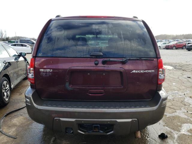 4NUDS13S762700470 - 2006 ISUZU ASCENDER S 勃艮第红 照片 6