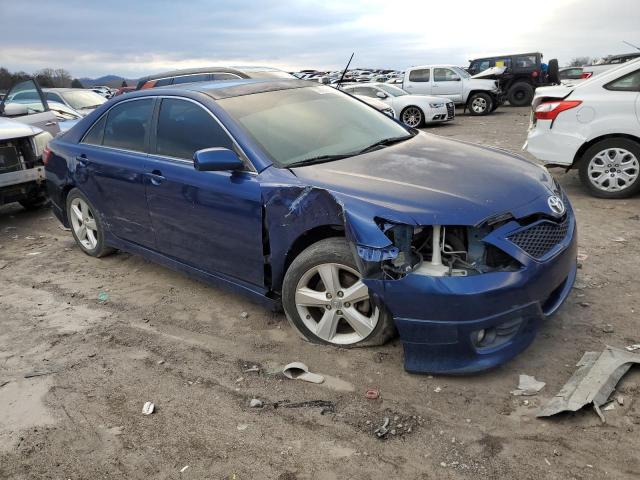 4T1BK3EK0AU607181 - 2010 TOYOTA CAMRY SE BLUE photo 4