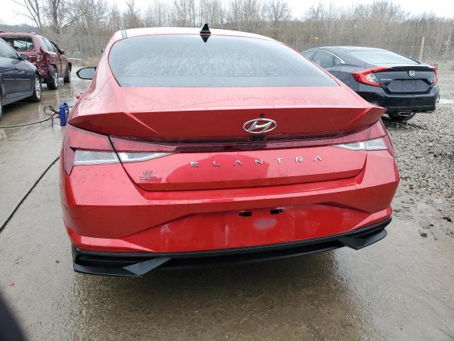 5NPLS4AG8PH109975 - 2023 HYUNDAI ELANTRA SEL RED photo 6