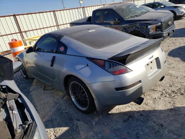 JN1AZ34E14M155000 - 2004 NISSAN 350Z COUPE SILVER photo 2