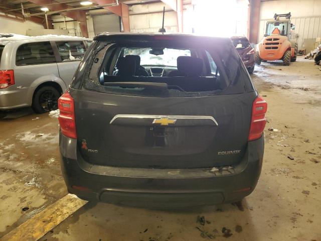 2GNFLEEK5G6126047 - 2016 CHEVROLET EQUINOX LS CHARCOAL photo 6