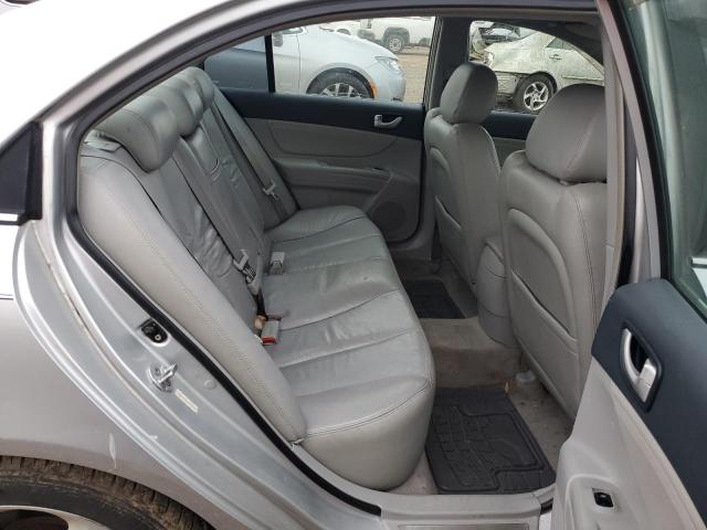 5NPEU46F68H402472 - 2008 HYUNDAI SONATA SE SILVER photo 10