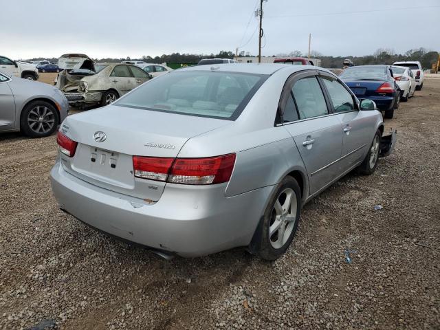 5NPEU46F68H402472 - 2008 HYUNDAI SONATA SE SILVER photo 3