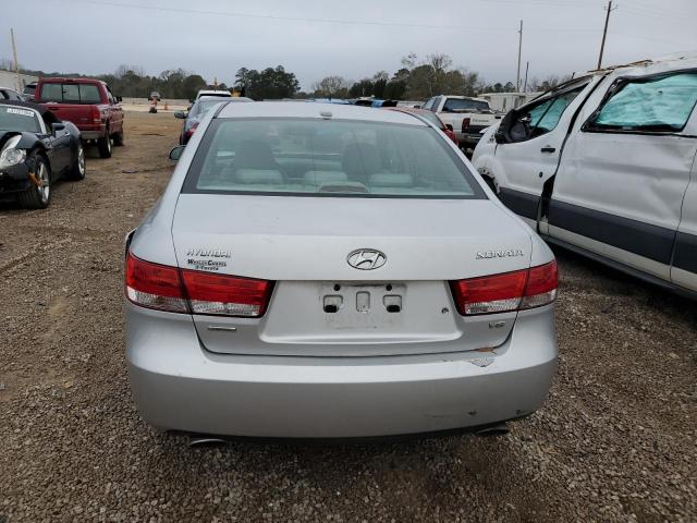 5NPEU46F68H402472 - 2008 HYUNDAI SONATA SE SILVER photo 6