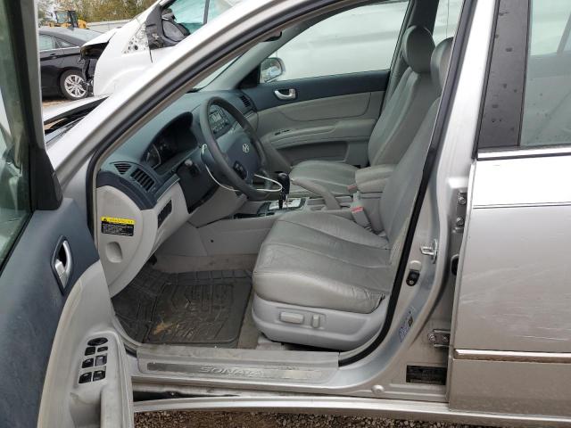 5NPEU46F68H402472 - 2008 HYUNDAI SONATA SE SILVER photo 7