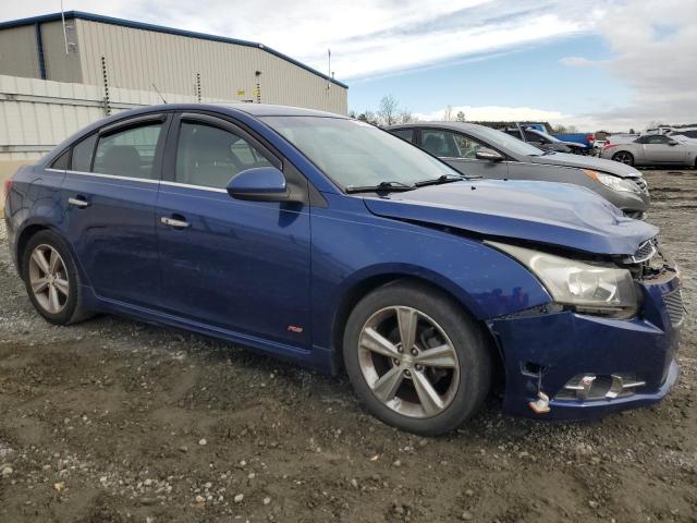 1G1PG5SC0C7386082 - 2012 CHEVROLET CRUZE LT BLUE photo 4