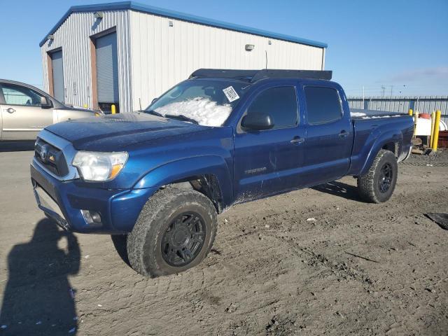5TFMU4FN9FX032767 - 2015 TOYOTA TACOMA DOUBLE CAB LONG BED BLUE photo 1