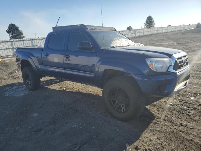 5TFMU4FN9FX032767 - 2015 TOYOTA TACOMA DOUBLE CAB LONG BED BLUE photo 4