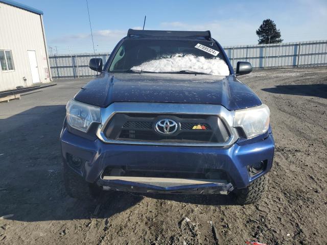 5TFMU4FN9FX032767 - 2015 TOYOTA TACOMA DOUBLE CAB LONG BED BLUE photo 5
