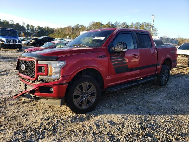 1FTEW1E59JFB92824 - 2018 FORD F150 SUPERCREW MAROON photo 1