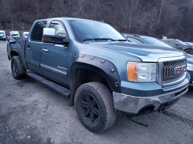 3GTRKVE33AG262447 - 2010 GMC SIERRA K1500 SLE BLUE photo 4