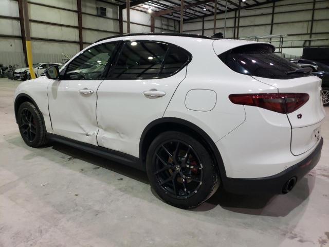 ZASPAKAN2K7C69507 - 2019 ALFA ROMEO STELVIO WHITE photo 2