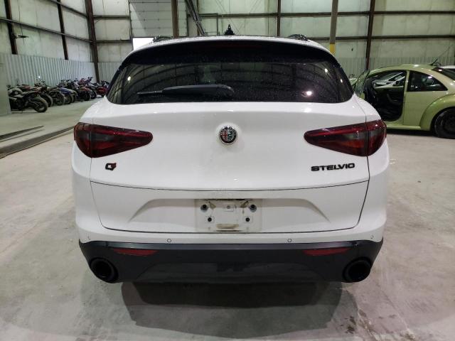 ZASPAKAN2K7C69507 - 2019 ALFA ROMEO STELVIO WHITE photo 6