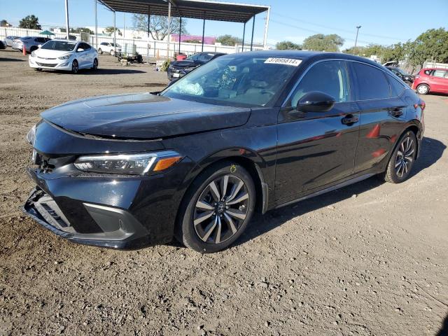 19XFL1H75PE016818 - 2023 HONDA CIVIC EXL 黑色 照片 1