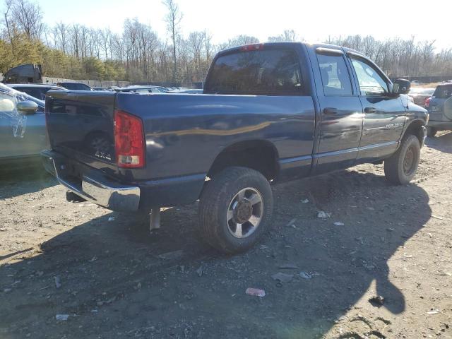 1D7KU28D04J141754 - 2004 DODGE RAM 2500 ST BLUE photo 3