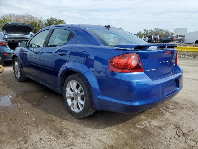 1C3CDZBGXCN148524 - 2012 DODGE AVENGER R/T BLUE photo 2