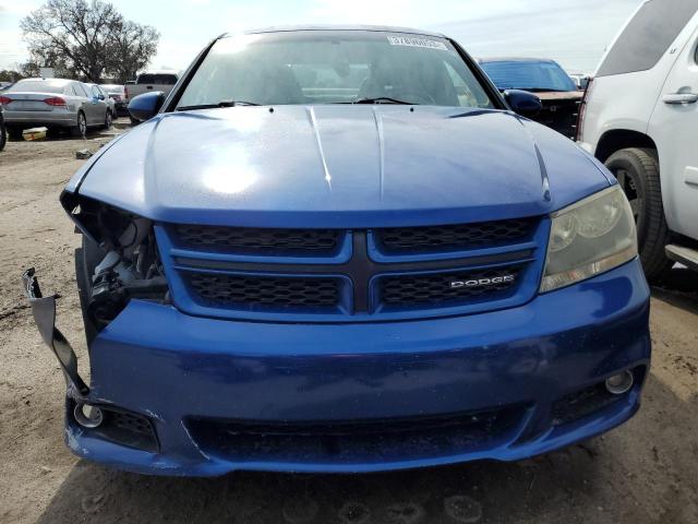 1C3CDZBGXCN148524 - 2012 DODGE AVENGER R/T BLUE photo 5