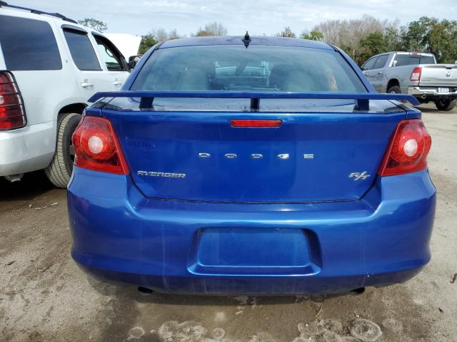 1C3CDZBGXCN148524 - 2012 DODGE AVENGER R/T BLUE photo 6