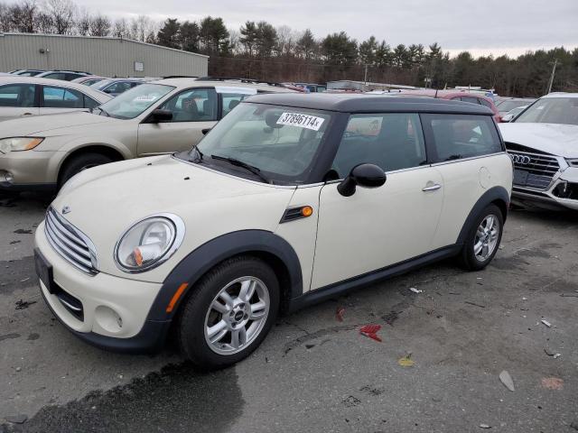 WMWZF3C52ET571457 - 2014 MINI COOPER CLUBMAN WHITE photo 1