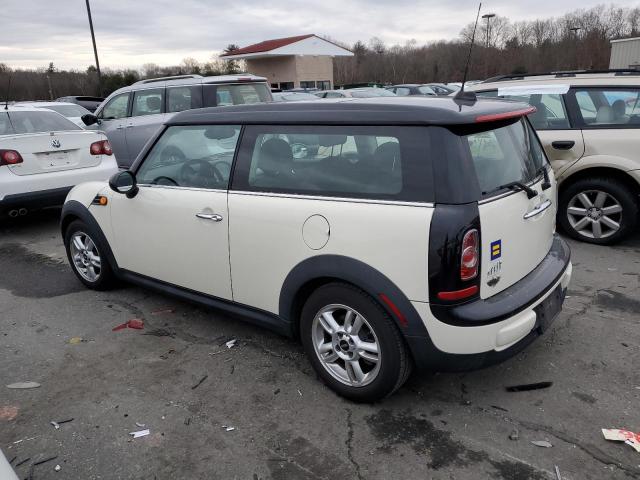 WMWZF3C52ET571457 - 2014 MINI COOPER CLUBMAN WHITE photo 2