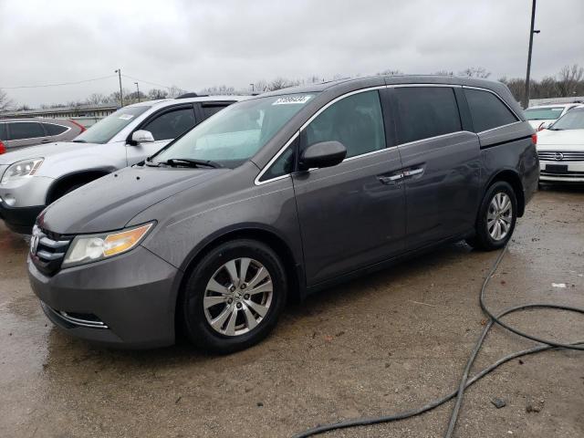 5FNRL5H69FB009102 - 2015 HONDA ODYSSEY EXL GRAY photo 1