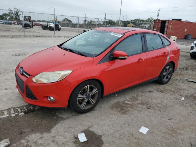 1FADP3F27EL298212 - 2014 FORD FOCUS SE RED photo 1