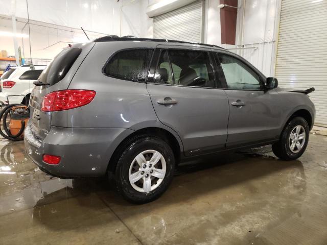 5NMSG73D99H233304 - 2009 HYUNDAI SANTA FE GLS GRAY photo 3