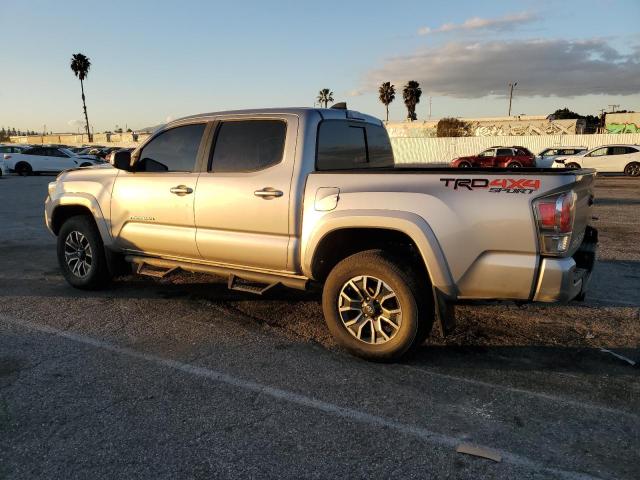 5TFCZ5ANXLX215598 - 2020 TOYOTA TACOMA DOUBLE CAB SILVER photo 2