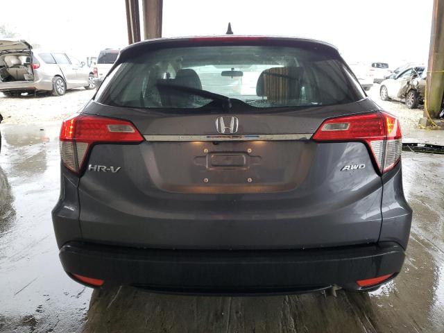 3CZRU6H30MM723647 - 2021 HONDA HR-V LX GRAY photo 6