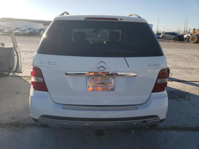 4JGBB75E67A200560 - 2007 MERCEDES-BENZ ML 500 WHITE photo 6