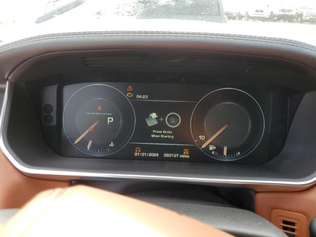 SALWV2TF5EA369101 - 2014 LAND ROVER RANGE ROVE AUTOBIOGRAPHY WHITE photo 9