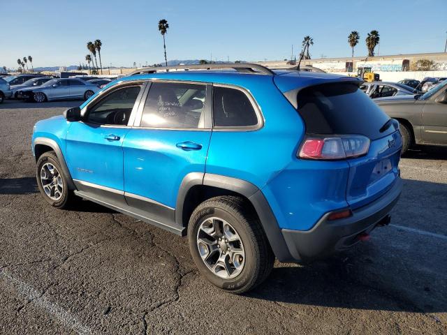 1C4PJMBN1KD257613 - 2019 JEEP CHEROKEE TRAILHAWK BLUE photo 2