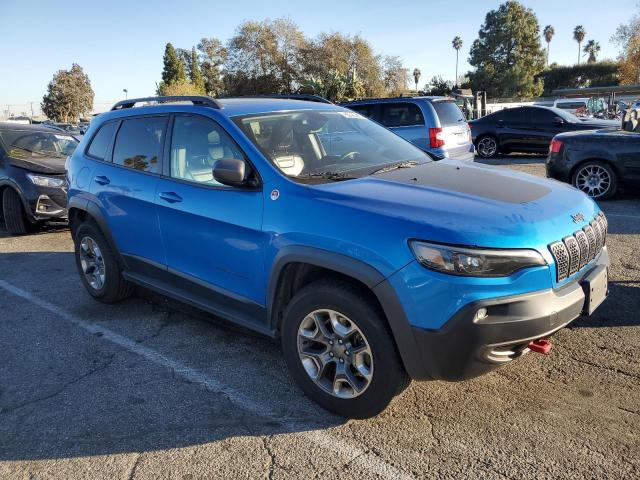1C4PJMBN1KD257613 - 2019 JEEP CHEROKEE TRAILHAWK BLUE photo 4