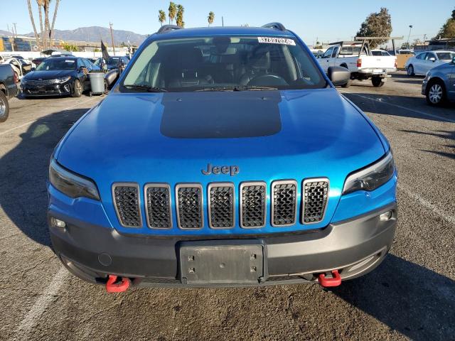 1C4PJMBN1KD257613 - 2019 JEEP CHEROKEE TRAILHAWK BLUE photo 5