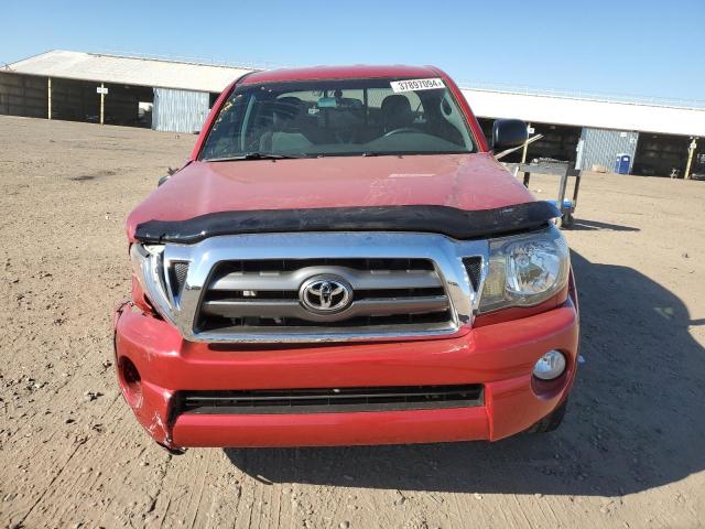5TEUU4EN6AZ747976 - 2010 TOYOTA TACOMA ACCESS CAB RED photo 5