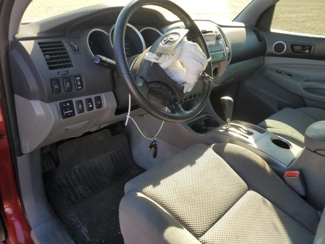 5TEUU4EN6AZ747976 - 2010 TOYOTA TACOMA ACCESS CAB RED photo 8