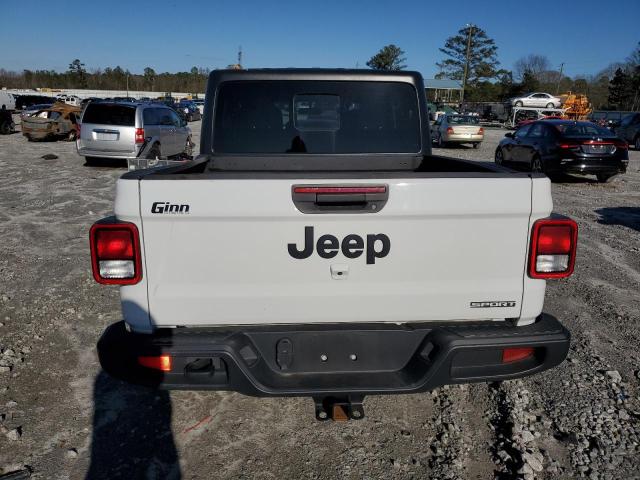 1C6JJTAG8ML516276 - 2021 JEEP GLADIATOR SPORT WHITE photo 6