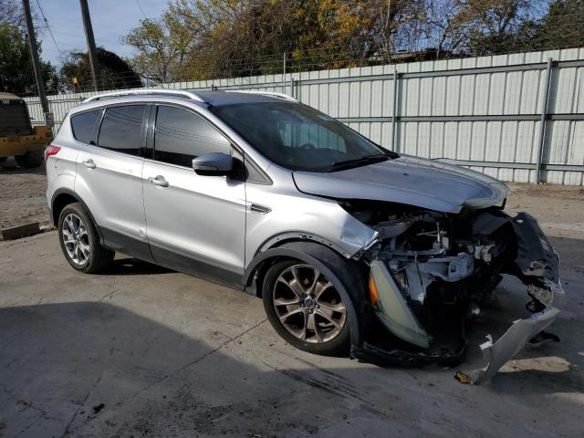 1FMCU0JX7EUC84414 - 2014 FORD ESCAPE TITANIUM SILVER photo 4