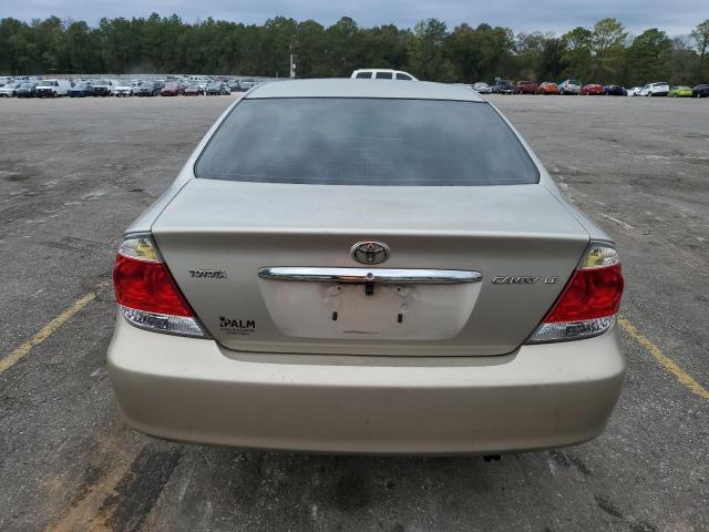 4T1BE32K85U424256 - 2005 TOYOTA CAMRY LE GOLD photo 6