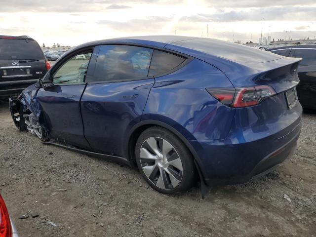 5YJYGDEE1MF204887 - 2021 TESLA MODEL Y BLUE photo 2