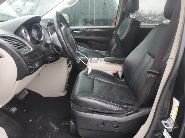 2C4RC1CG3CR345093 - 2012 CHRYSLER TOWN & COU TOURING L CHARCOAL photo 7