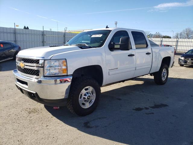 1GC1KXCGXDF115868 - 2013 CHEVROLET SILVERADO K2500 HEAVY DUTY LT WHITE photo 1