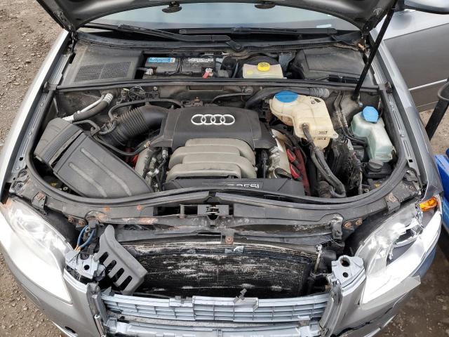 WAUDH78E76A131218 - 2006 AUDI A4 3.2 QUATTRO GRAY photo 11