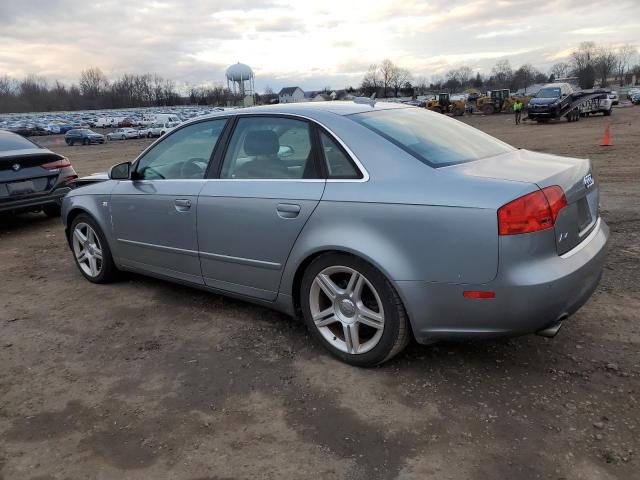 WAUDH78E76A131218 - 2006 AUDI A4 3.2 QUATTRO GRAY photo 2