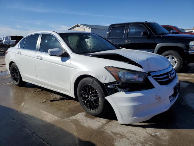 1HGCP2F34CA154829 - 2012 HONDA ACCORD LX WHITE photo 4