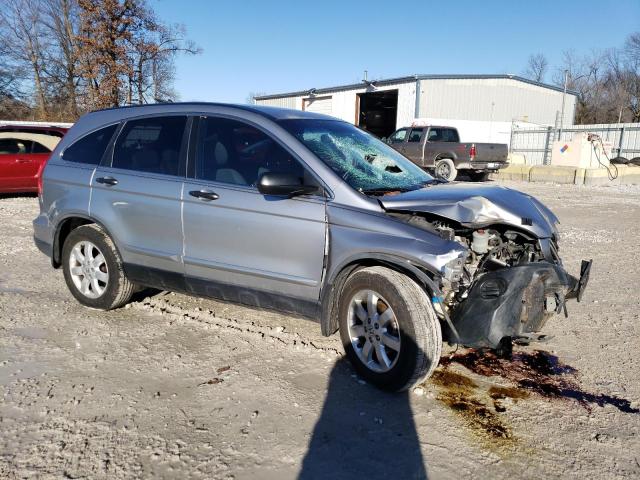 JHLRE48577C015400 - 2007 HONDA CR-V EX SILVER photo 4